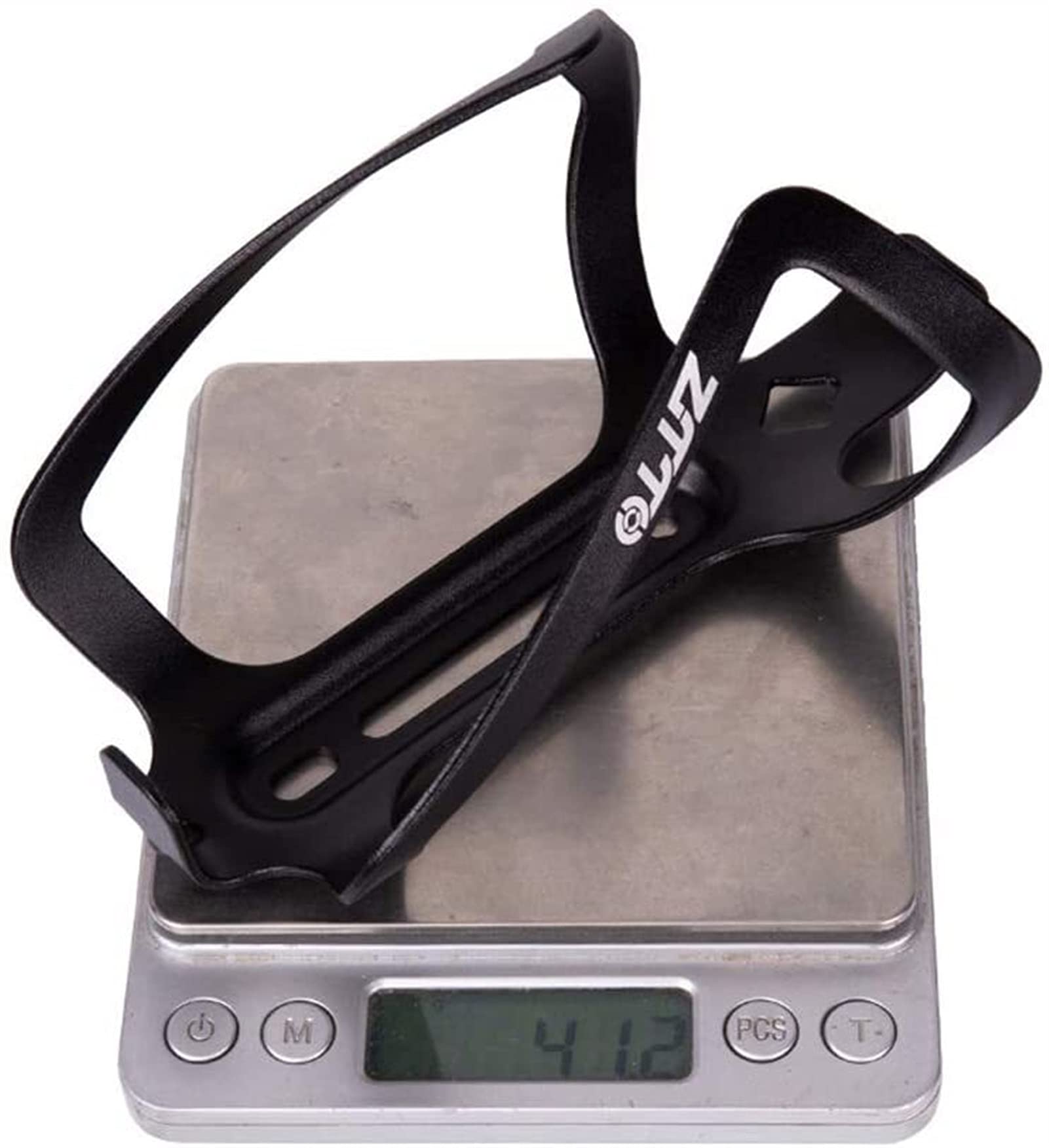 Fahrradflasche Käfig Mountainbike Aluminiumlegierung Flaschenkäfig Einteiliges Wasser Tasse Halter Reiten Zubehör (2 Stück) (Color : Black)