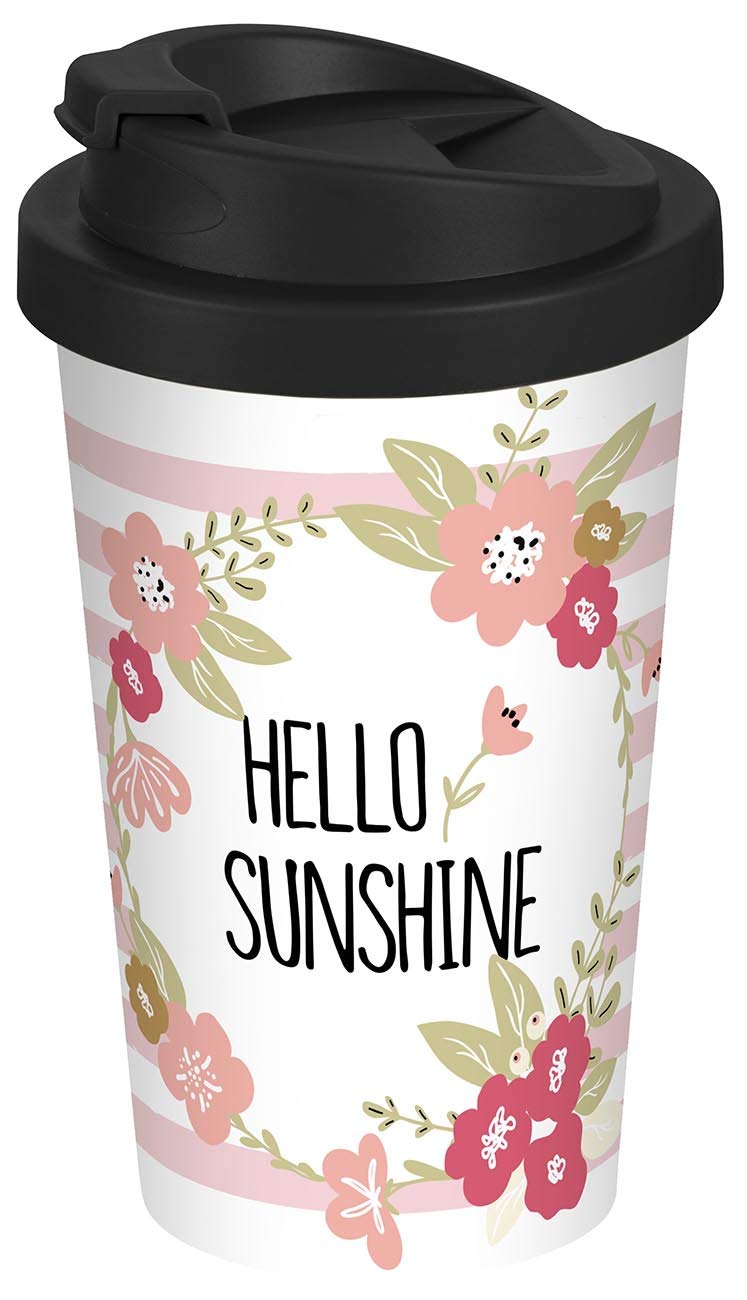 infinite by GEDA LABELS (INFKH) 13094 Coffee to go Mug, Plastic