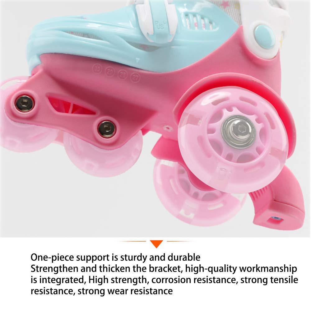 Giovani Bambini Pattini Set Completo Flash Pattini a rotelle per Principianti Pattini a rotelle