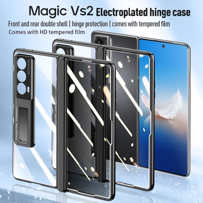Coque Honor Magic Vs2 transparente à charnière robuste - 7