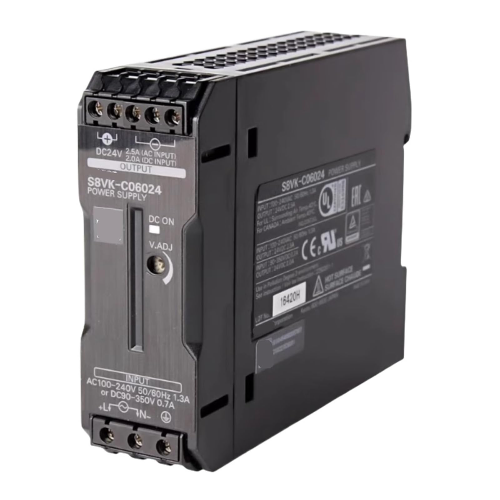Contrôleur de commutateur d'alimentation S8VK-C06024 pour armoire électrique industrielle