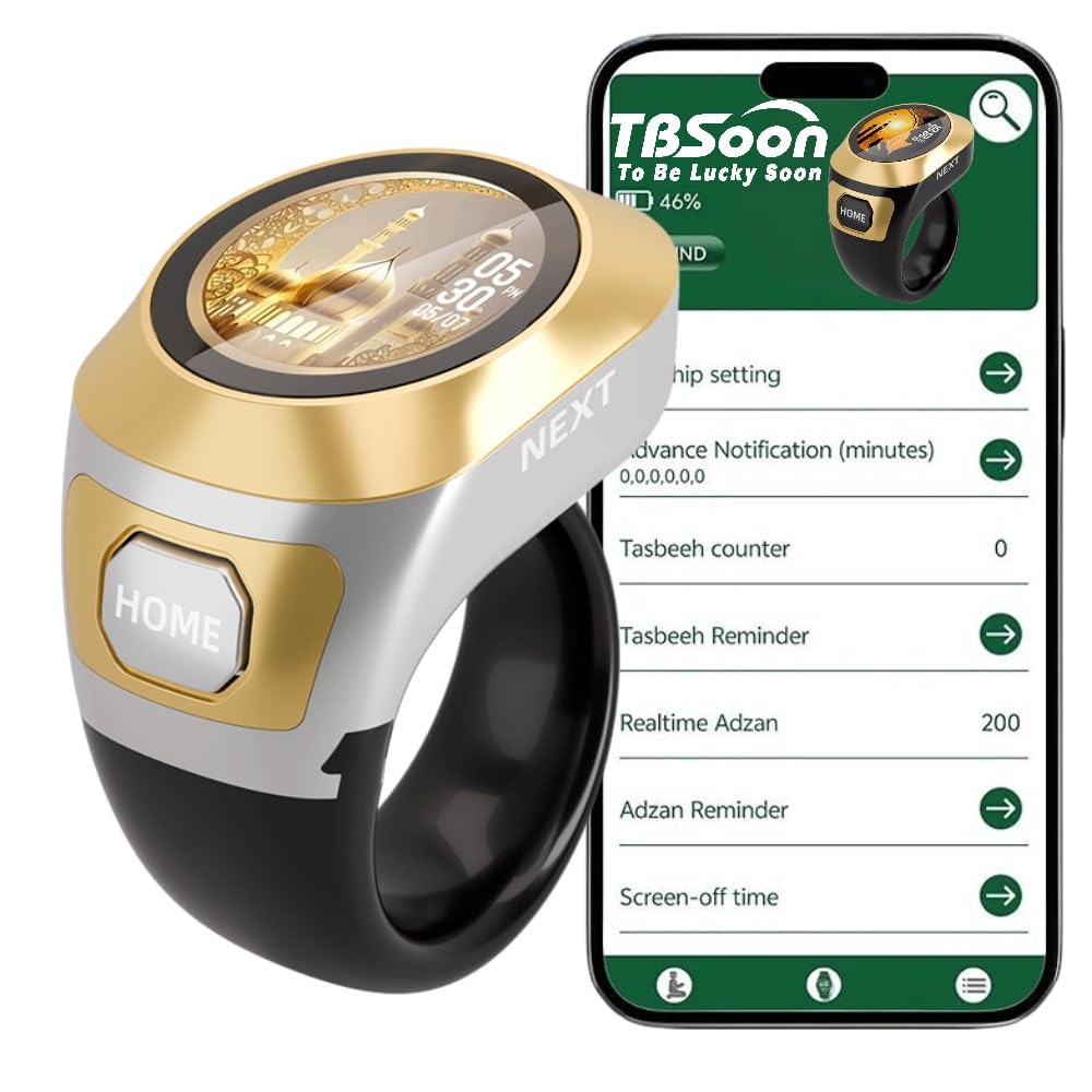 Color Screen Smart Ring (White)-image-29