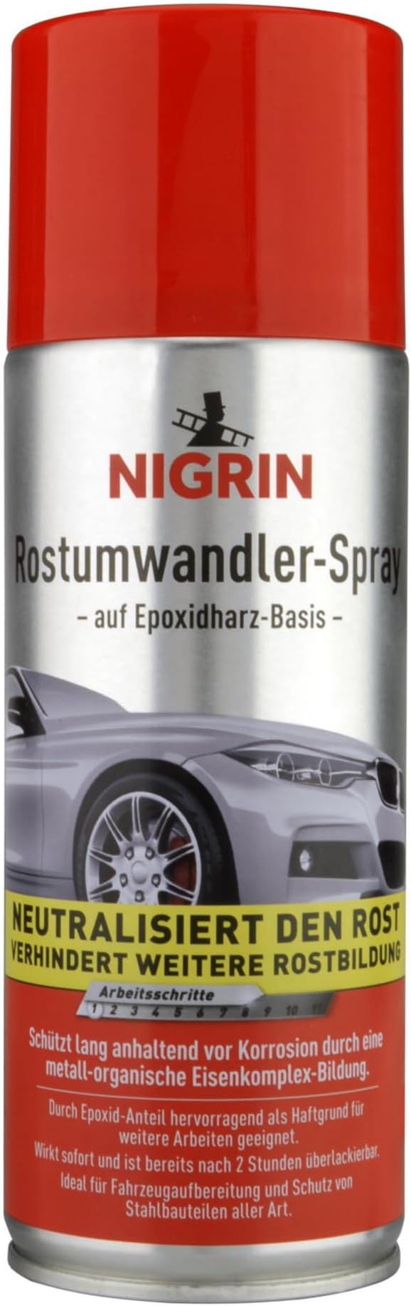 Nigrin 74107 Rostumwandler Spray 400 ml