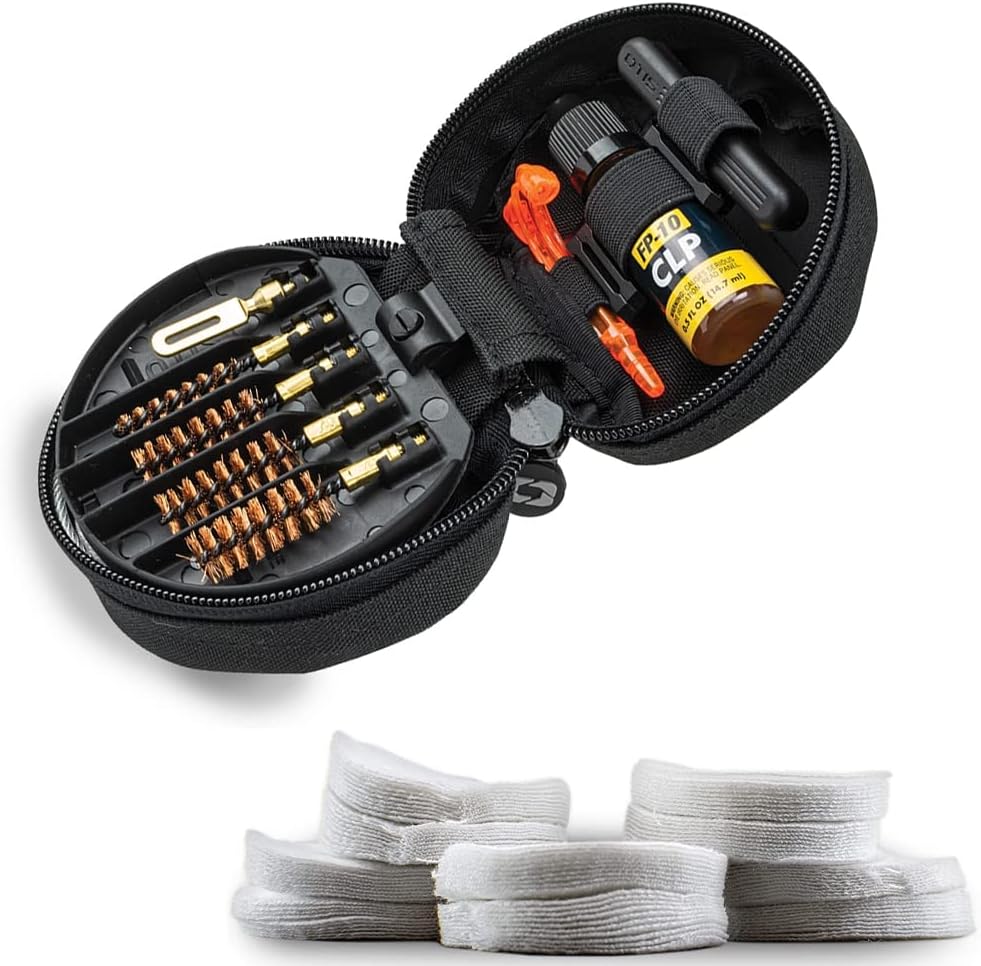 Otis Technology Universal Pistol Cleaning Kit (.22, 9mm, 40 cal/10mm, .45 Cal)