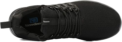 Vista 6 de NewDenBer Men's Lightweight Sneakers Comfortable Athletic Walking Running Tennis Shoes