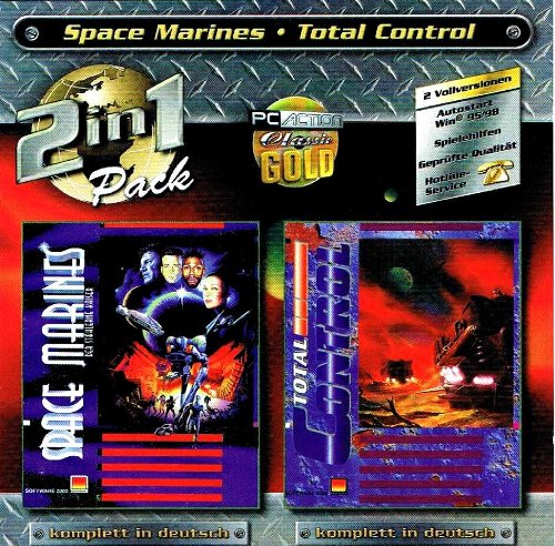 Preisvergleich Produktbild 2 in 1 Space Marines + Total Control