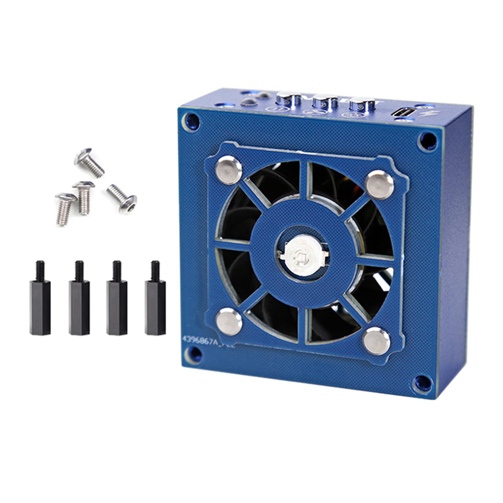 DOUDINGMAO 2 in 1 Curing and Cooling Fan with 3 Speed 10000RPM for Electronics Repairs and Chips cooling Projects