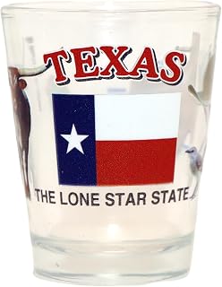 Texas The Lone Star State All-American Collection Shot Glass