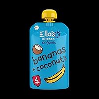 ELLA'S KITCHEN ORGANIC BANANA COCONUT 4m+ 7x120G