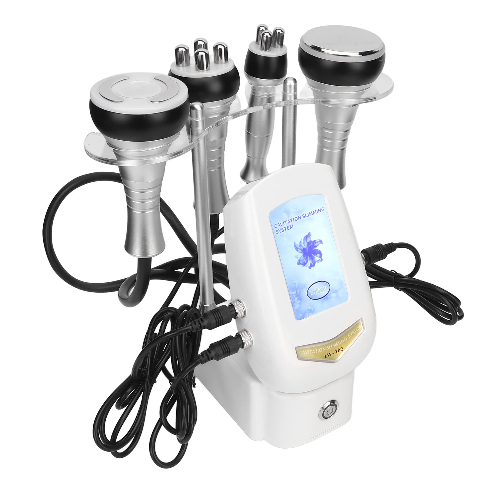 Cavitation Machine, 100-240V Cavitation Slimming Device 4 In 1 40K