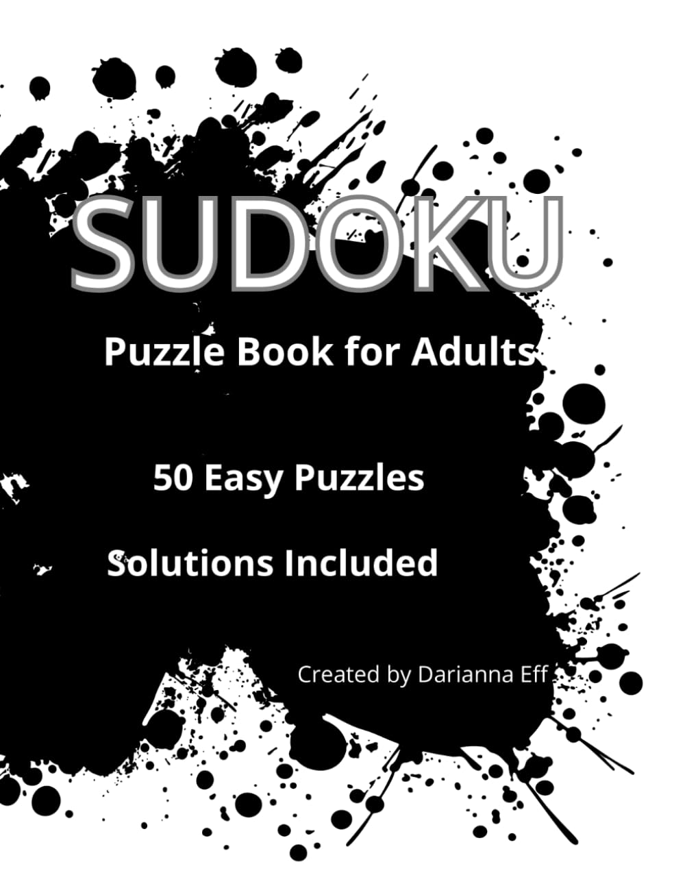 Easy Sudoku Puzzle Book for Adults