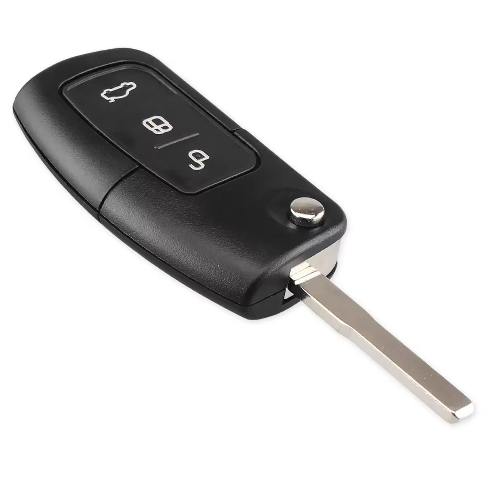 Compatibile Con Ford Per S-MAX Per Galaxy 2006 2007 2008 2009 2010 Custodia A Conchiglia Chiave A Distanza Vibrazione A 3 Pulsanti HU101 FO21(HU101)