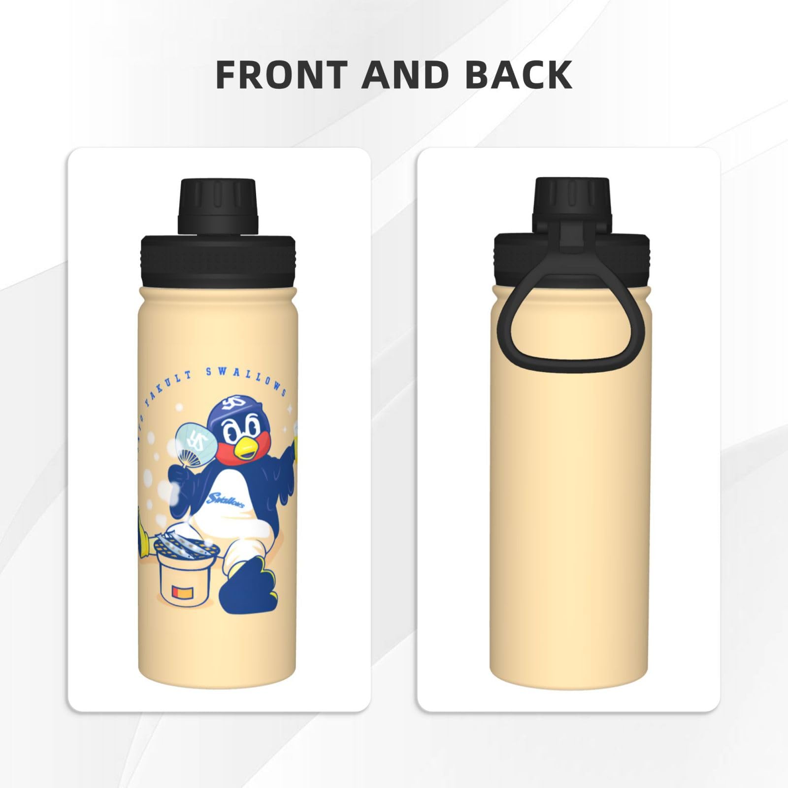 つば九郎×Hydro Flask ボトル Amazon｜東京ヤクルトスワローズ つば九郎 スポーツボトル 水筒