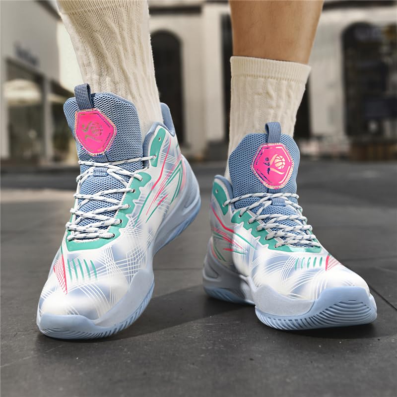 Jungsport- und Kinderbasketballschuhe, Lauf- und Gehschuhe, atmungsaktive und Bequeme Sportschuhe