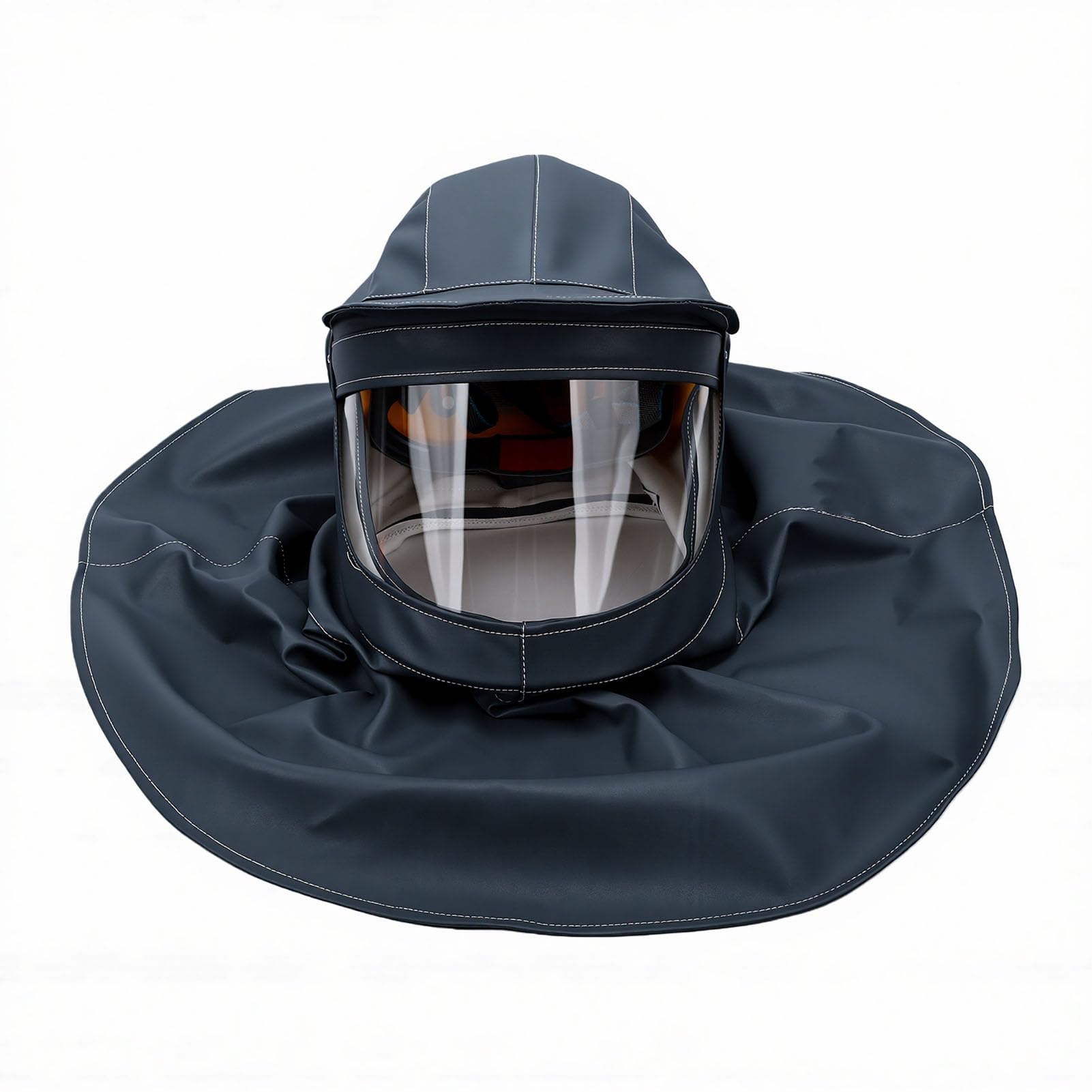 FTVOGUE Casque de Sablage avec Double Lentille
