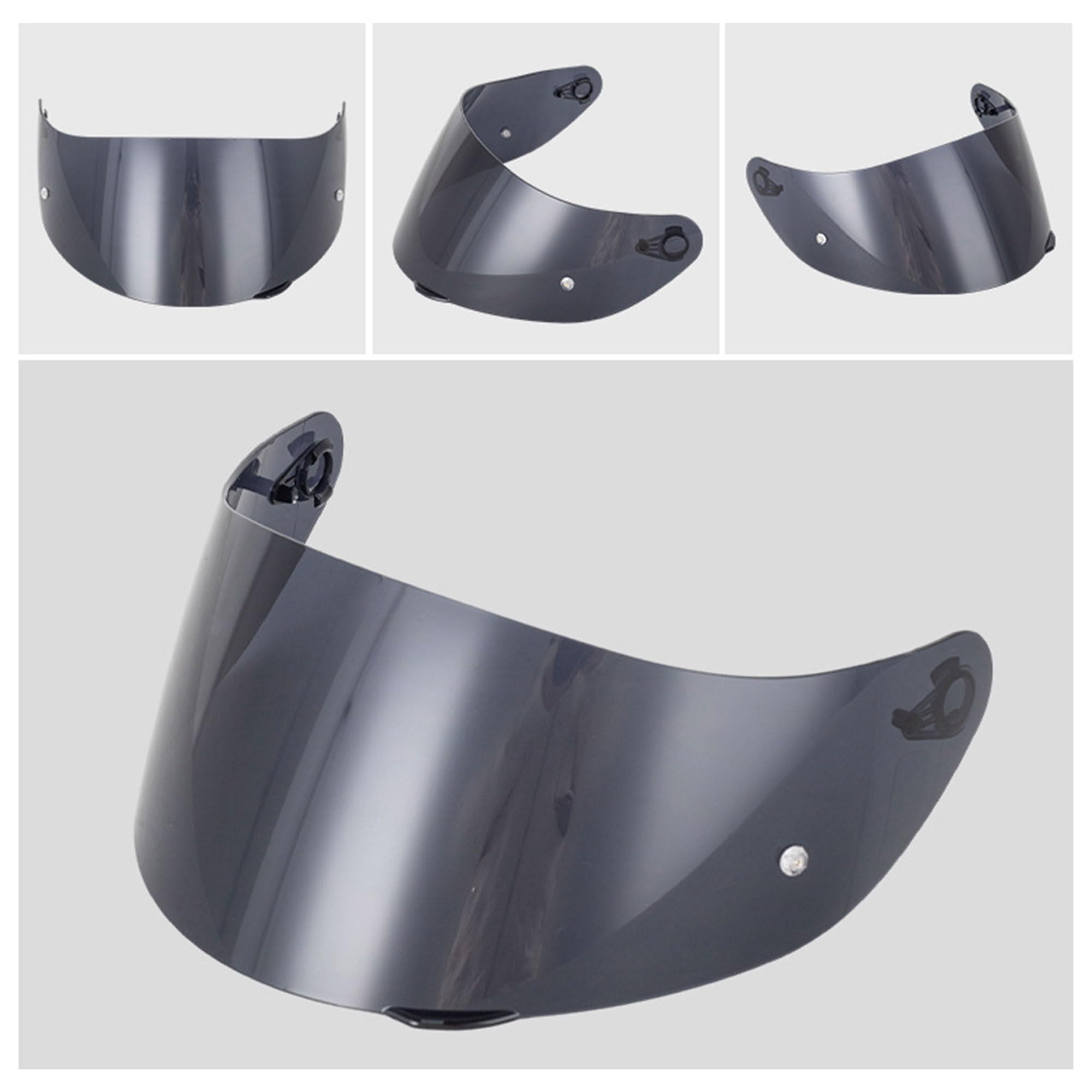 Visière Casque Moto AGV K1 K3SV K5 - Anti-Buée Et Anti-Rayures - Bleu Sarcelle Foncé