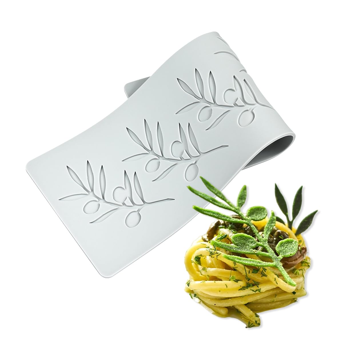 Moule à gâteau en silicone dentelle feuille pour décors de mariage précis