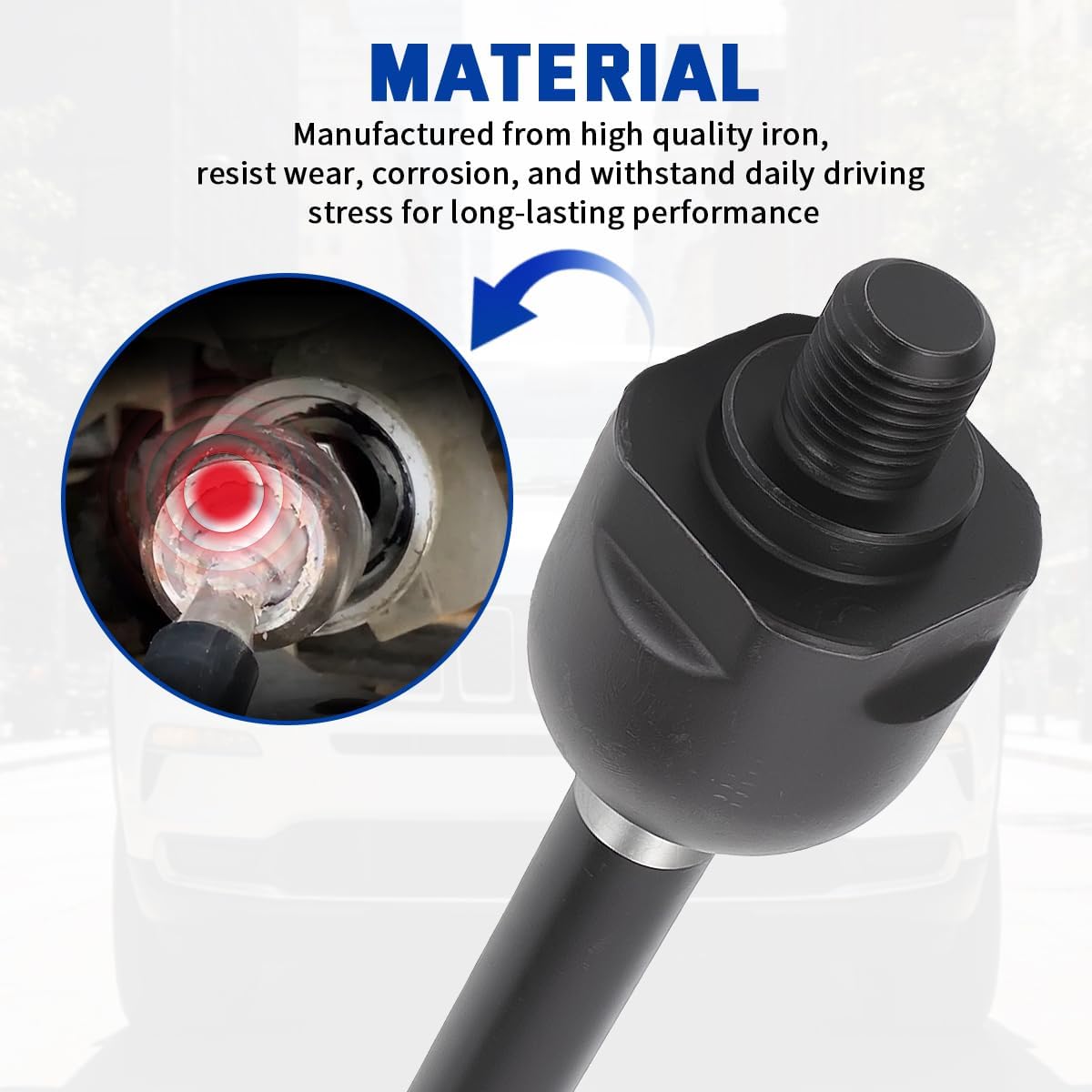 AUTOVIC Steering Rack and Pinion Inner Tie Rod for Jeep Compass 2022-2024