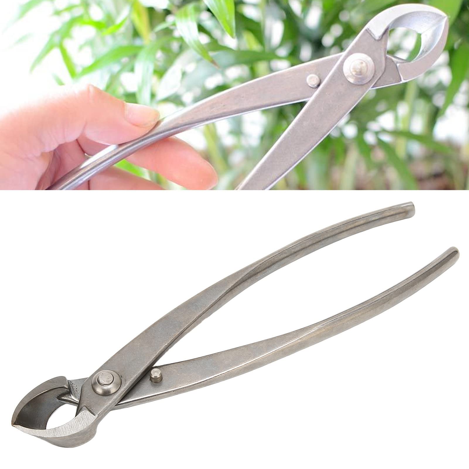 Bonsai Branch Cutter, 210mm Bonsai Cutter, Ergonomic Handle Cutter Professional Tools, Stainless Steel Gardening Bonsai Tools for Flowers Fruit Trees