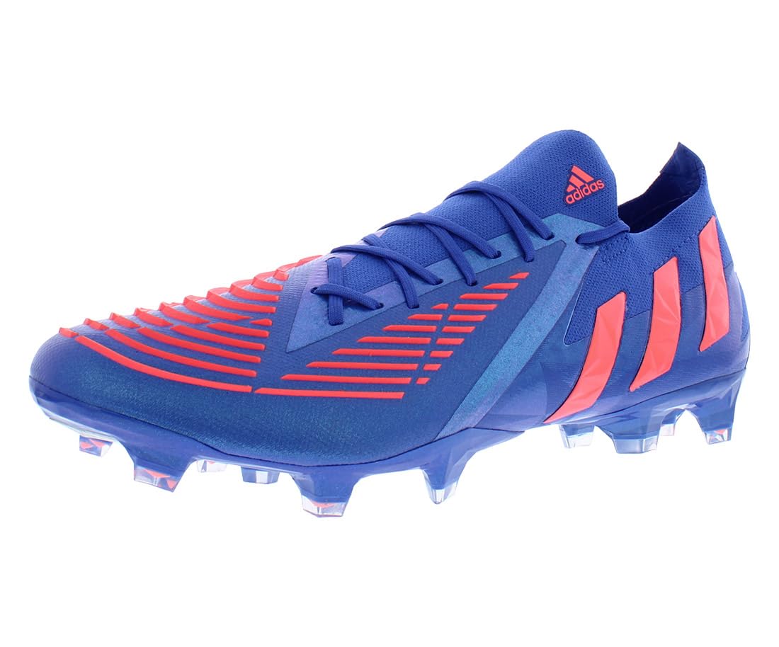 adidas Predator Edge.1 Low Firm Ground Mens Shoes Size 11.5, Color: Hi-Res Blue/Turbo/Hi-Res Blue