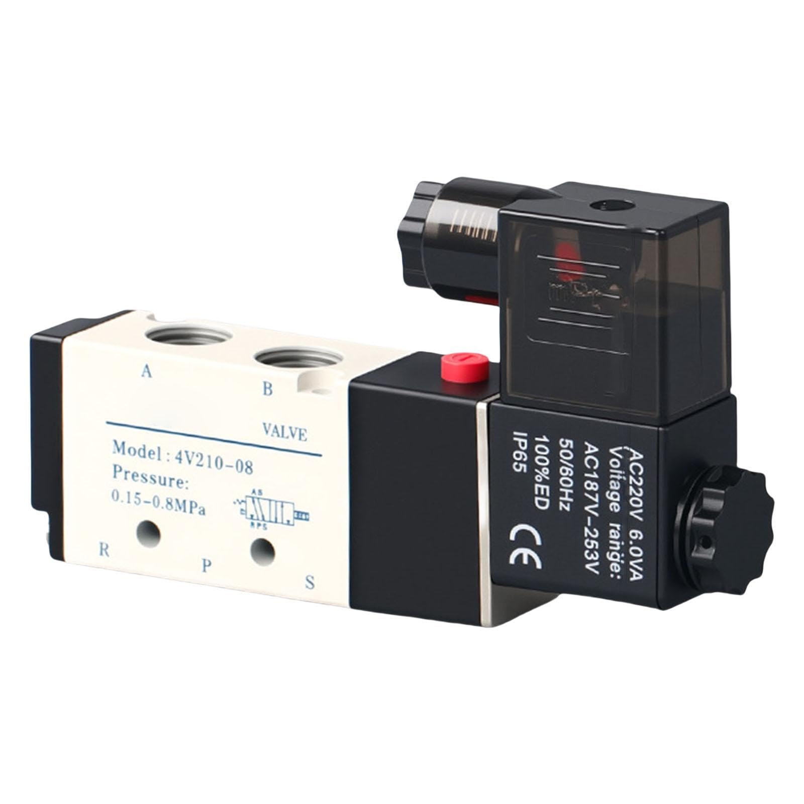 Rustproof Pneumatic Switching Valves Accessory for Factory Technicians and Automated Production Lines Daily Casual Use Factory Technical Equipment