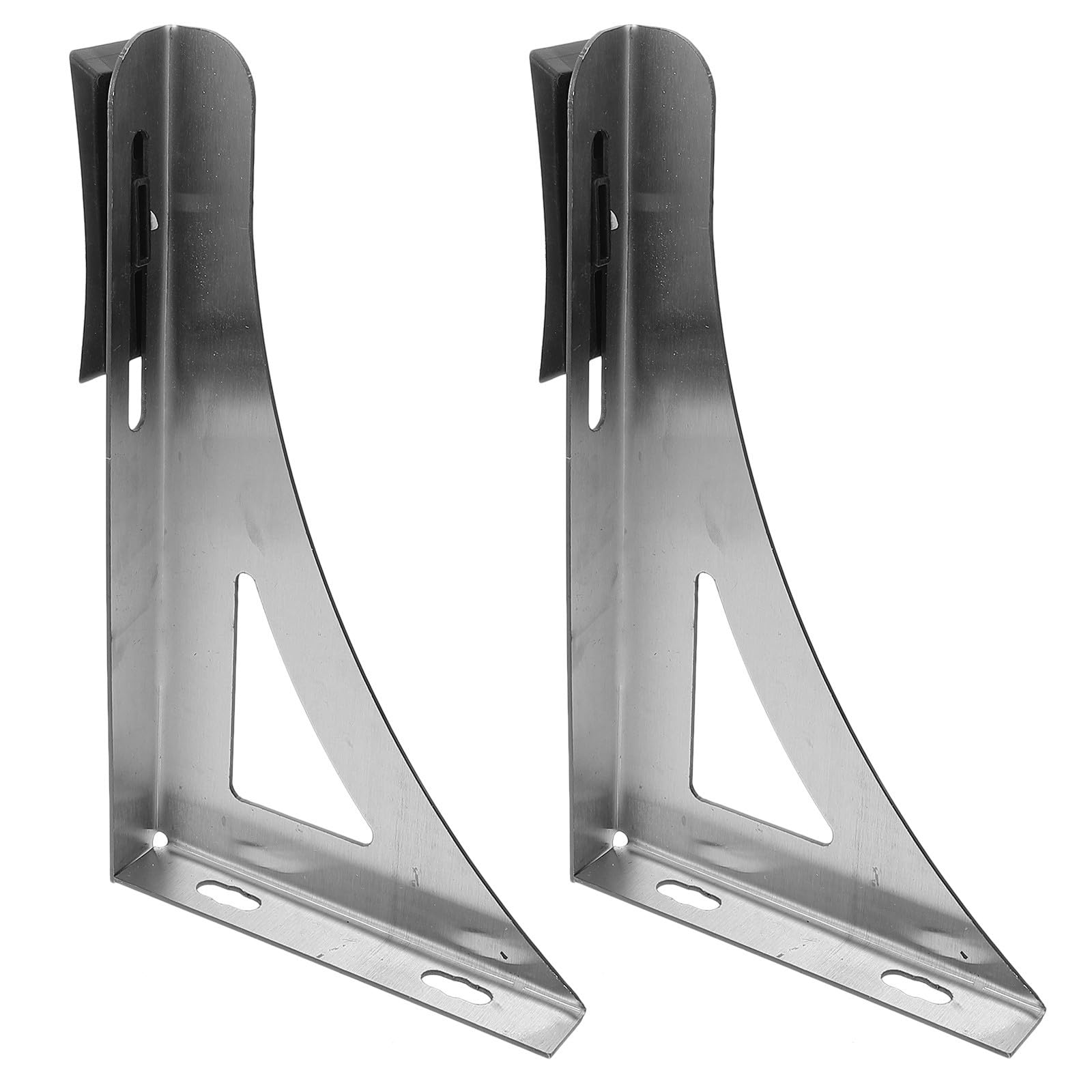 Soporte Metálico 1 Par para Calentador de Agua Eléctrico de Acero Inoxidable, Diseño Compacto y Soporte Estable para Baños Pequeños y Espacios Reducidos