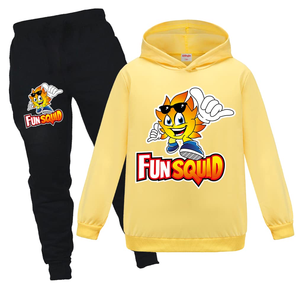 OAIXIURFun Merch Hoodie and Joggers Set Kids Fashion Pullover Tracksuit…