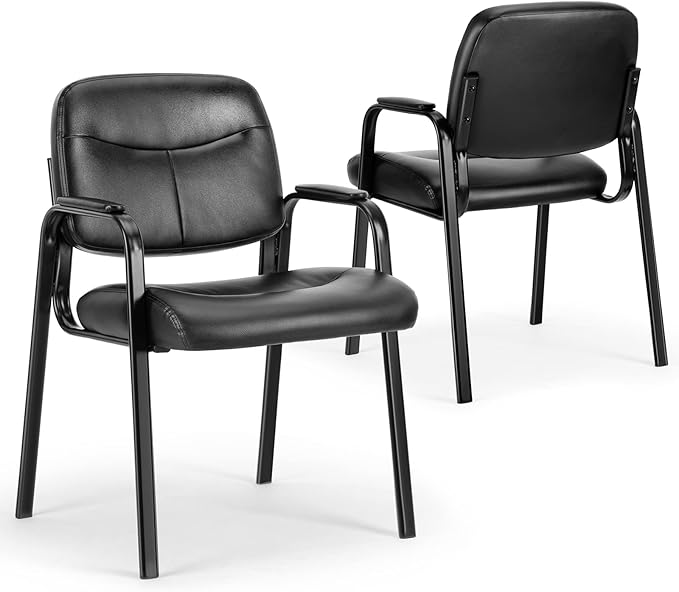 Guest Reception Chair Waiting Room Chair Set of 2 with