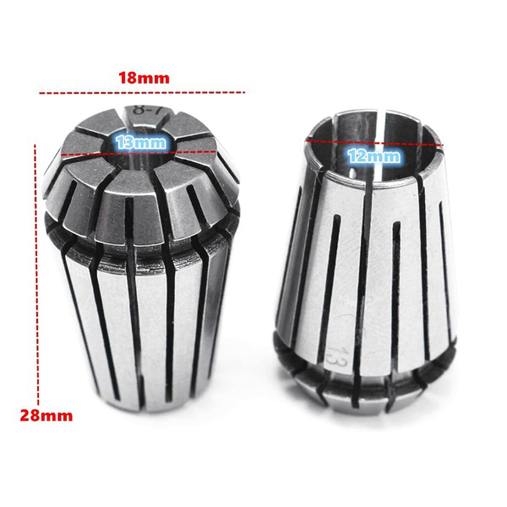 26 sztuk 1-13 mm ER20 zestaw zacisków CNC technika napinania grawerunek i frezowanie tokarka