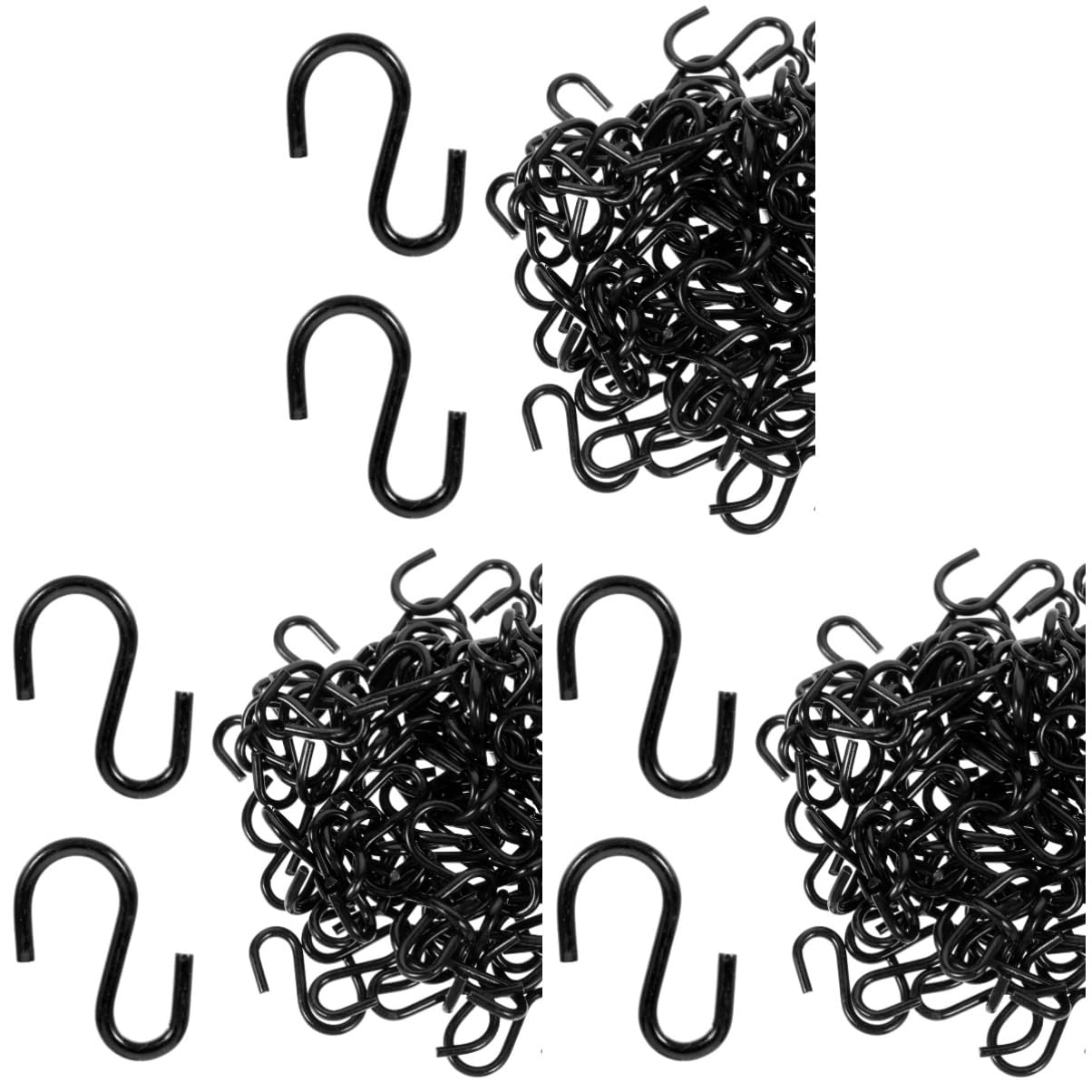 Patère et porte-serviettes double Cabilock en fer noir au design bimétallique