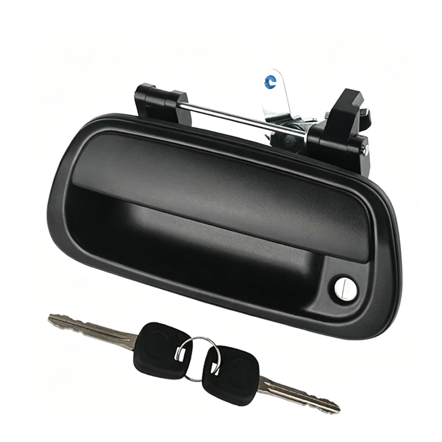 for Tundra Tailgate Handle with Key 69090-0C010 69090-0C030 69055-0C010(Black/Matte+Key)