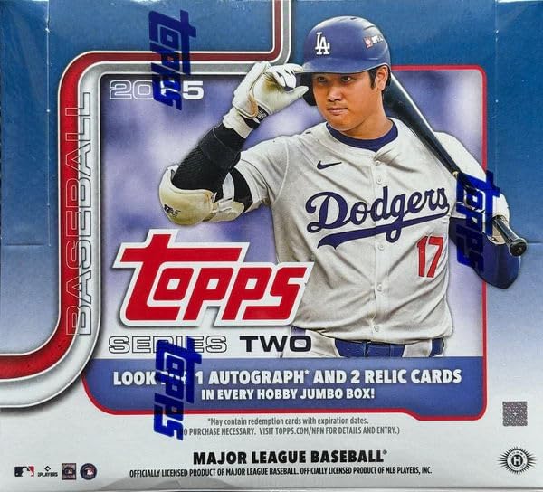 2025 Topps Series 2 Baseball JUMBO Box (10 pks/bx)