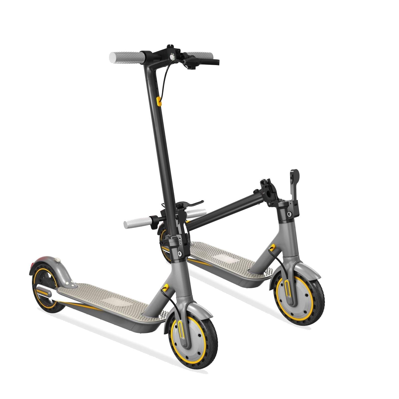 Electric Scooter for Adults, Up to 19 MPH, 19-21 Miles Ranges, 350W Motor E-Scooter with 8.5 Inch Tires, Foldable Escooter with Dual Braking and APP Control, UL Certified