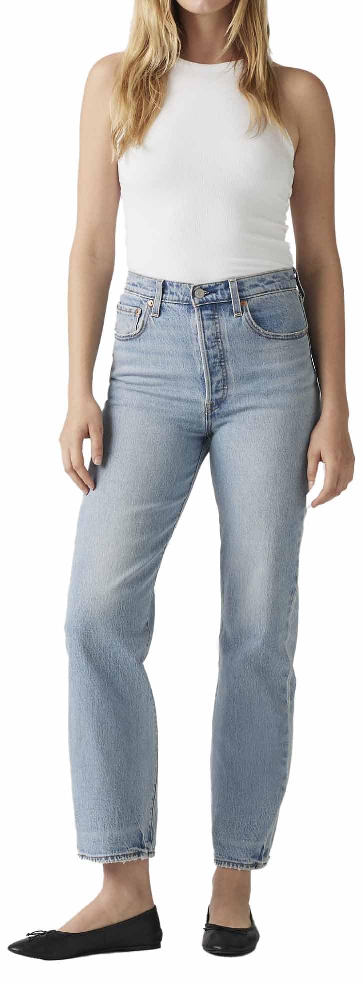 Levi's Ribcage Straight Ankle Let's Share – Bild 4