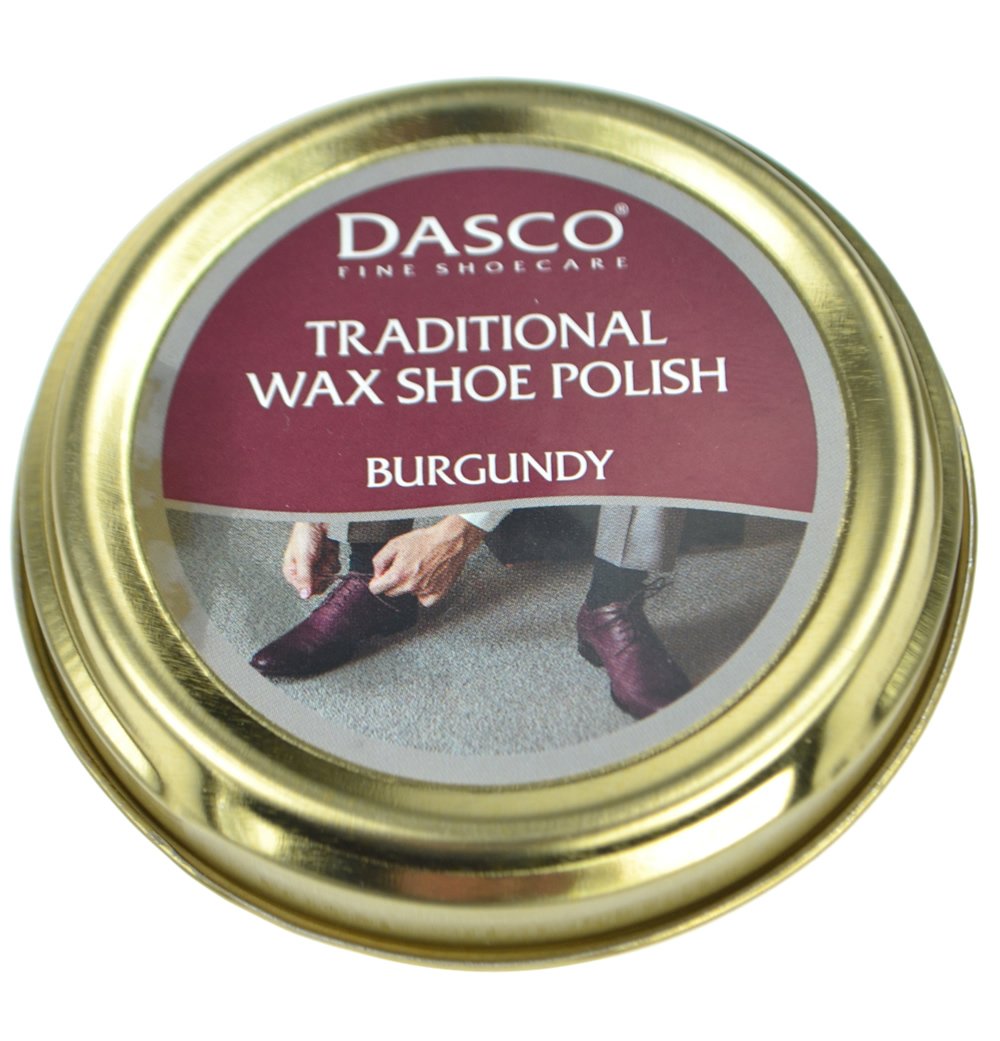 Traditional Wax shoe polish - Burgundy