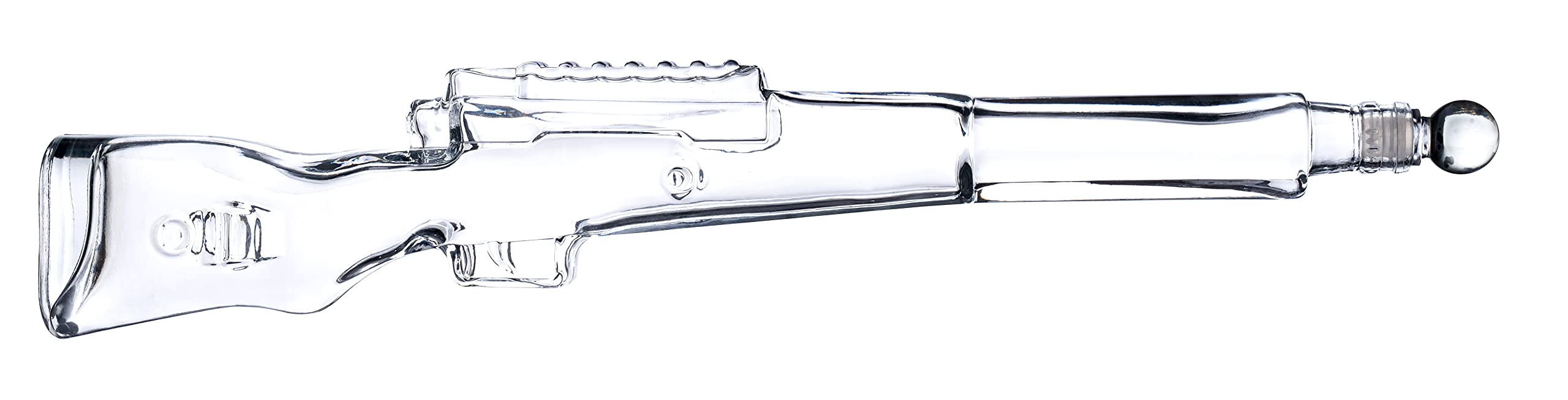 Buy Shotgun Gun Large Whiskey & Wine Decanter Set Bullet Glasses