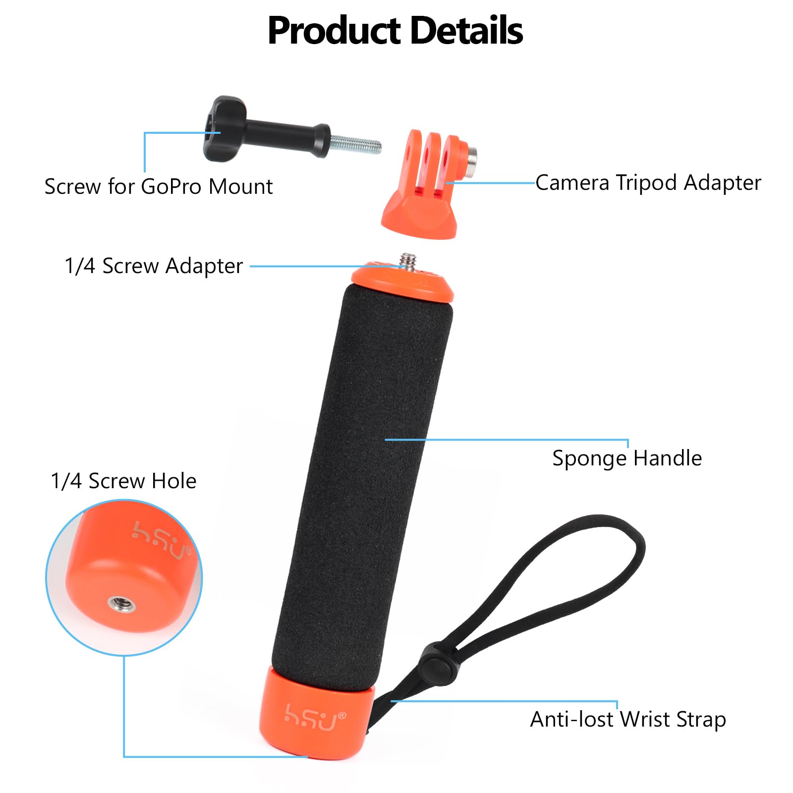 Poignées Et Grips Pour Caméras D’action | GoPro, DJI, Insta360