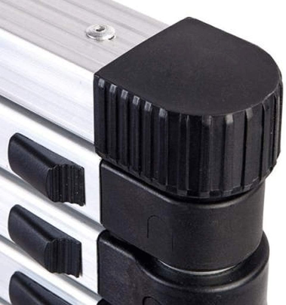 Ladders Telescopic Ladder,Extension Ladder, Telescoping Ladders A Word Telescoping Ladder, 20 FT One Button Retraction Aluminum Telescopic Extension Extendable Ladder,Slow Down Design Ladder