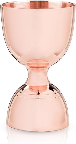 Miniatura 9 de Viski Canterbury - Juego de 1 herramienta de medición doble para cócteles, herramientas de bar y accesorios, herramienta de barman de acero Negro