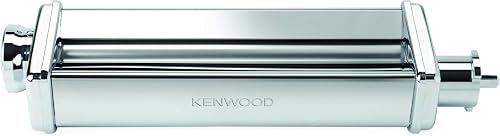 Kenwood XL Roller KAX99.A0ME, Food Processor Accessories, for Extra Wide Lasagne Plates with up to 22 cm, Chrome-Plated Stainless Steel Casing, Roller Rolls Made of Robust Aluminium, Multicoloured - 2