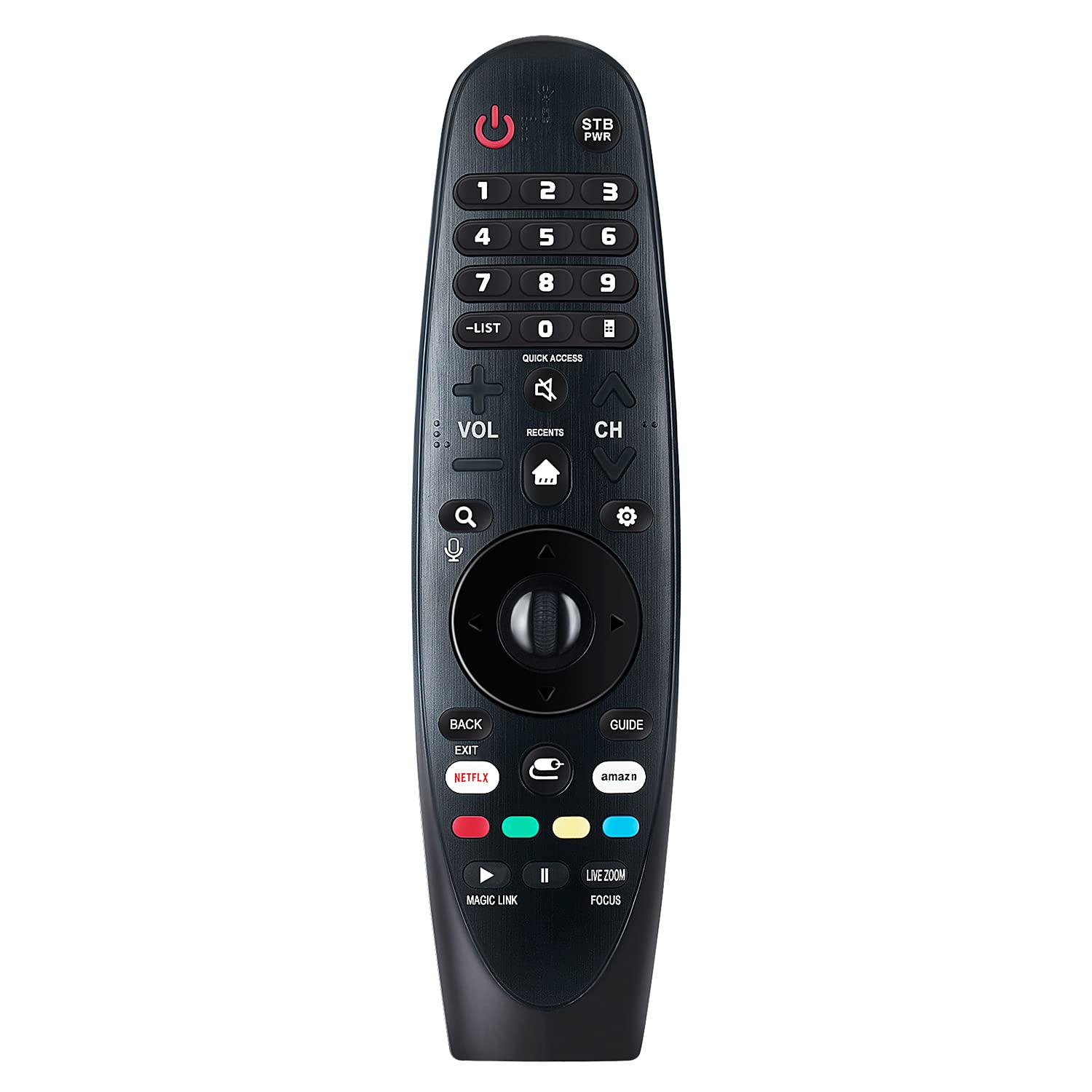 ALLIMITYAN-MR650A-IR-Replaced Remote Control-No Voice function- Fit for LG Smart 4K Super UHD TV 65UJ670Y-TD 65UJ690T-TD 65UJ752T-TB 65UJ752V-TB 65UJ670V-TD OLED65B7V-T 65SJ8500 65SJ850A