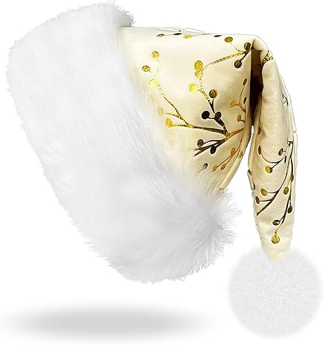 Sombrero de Navidad de Papá Noel para adultos, cómodo, sombrero de Navidad, unisex, Navidad, Año Nuevo, suministros de fiesta