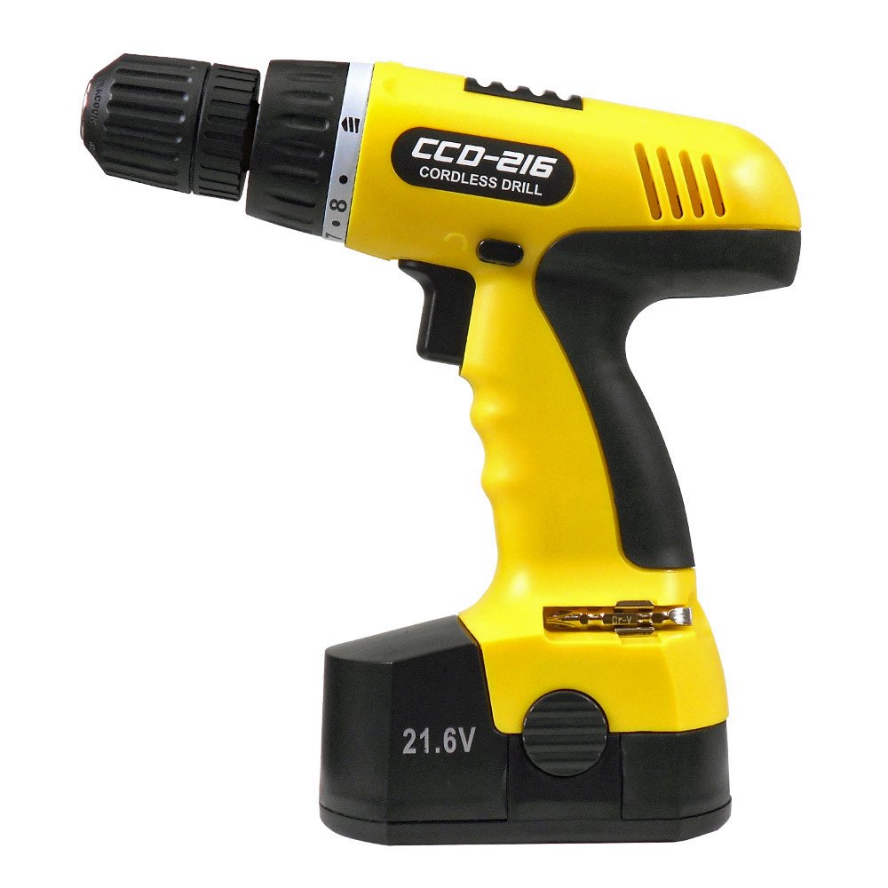Amazon | 21.6V コードレス 電動ドリル/電動ドライバー/CCD-216