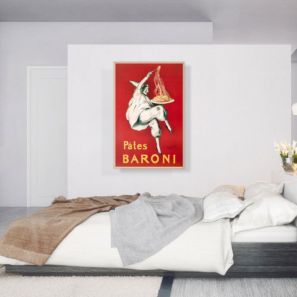 Amazon.com: ARTCANVAS Pates Baroni 1921 Canvas Art Print Stretched