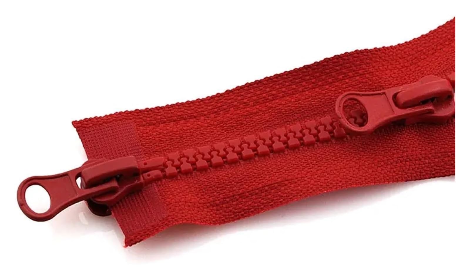 Zamki błyskawiczne, 3 szt. Podwójny zamek błyskawiczny do kurtki z podwójnym zamkiem błyskawicznym, akcesoria ubrań, ręcznie robione, DIY(Yellow,90CM5#)