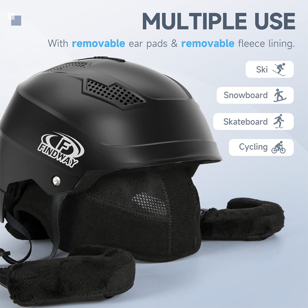adjustable snowboard helmet Sandbox Classic 2.0 Snow 2022-2023 WaveCel is a collapsible cellular structure that lines the inside of the helmet and can reduce impact and rotational force by flexing to reduce initial force Pro Tec Low Pro Snow
