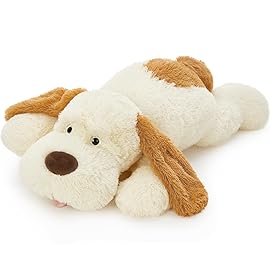 MaoGoLan Giant Stuffed Puppy Dog Big Plush Extra Large Stuffed Animals Soft Plush Dog Pillow for Girls Kids 31 inch