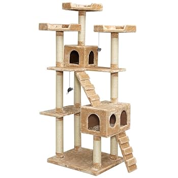 Amazon | キャットランド CLF-8 ブラウン | アイリスオーヤマ