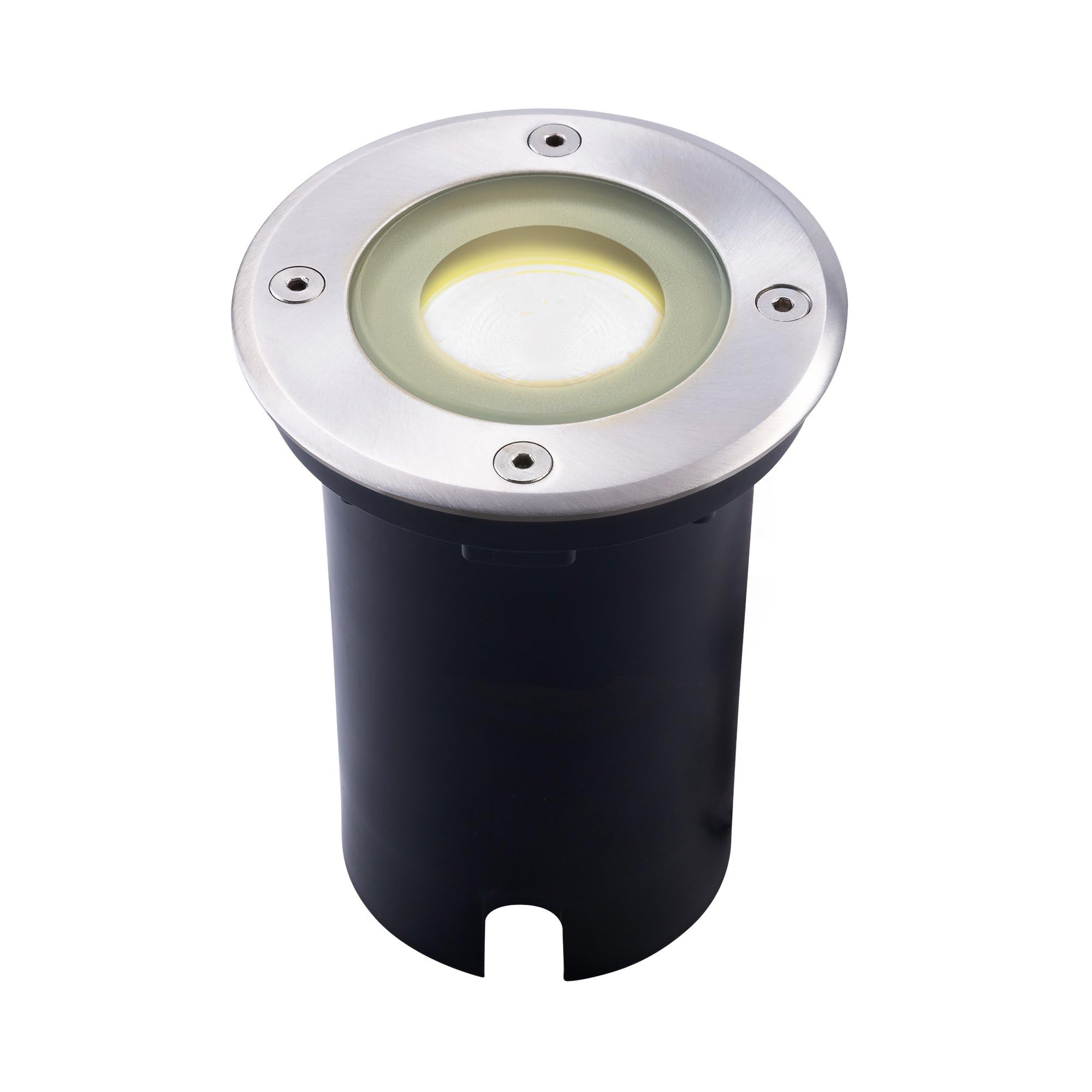 Ledvion - LED Recessed Spot Round, 5W, 4000K, IP67, GU10, 1m Cable, Outdoor Lighting, Patio Lighting