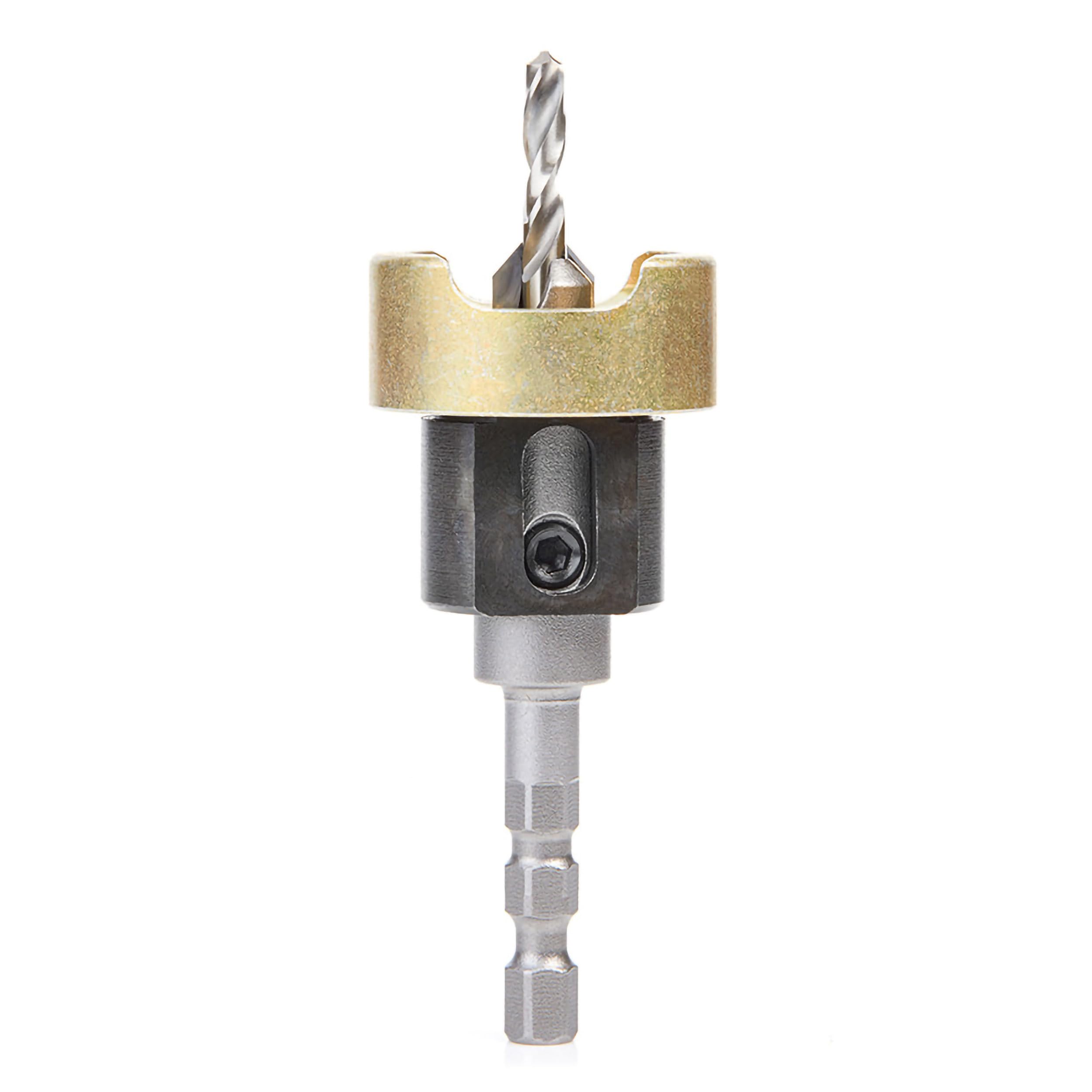 Amana Tool - 55336 Carbide Tipped 82 Degree Countersink With Adjustable Depth Stop